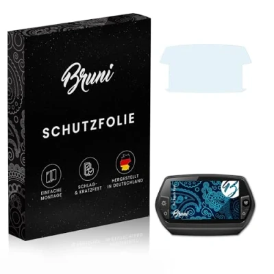 Abbildung von Bruni Schutzfolie kompatibel mit Bosch Nyon Folie, glasklare Displayschutzfolie (2X)