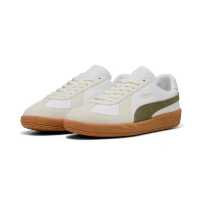 Abbildung von Puma ARMY Sneaker low, Größe: 40.5, White olive gum Leder