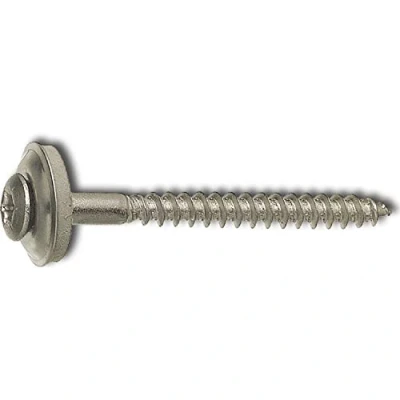 Abbildung von Spenglerschrauben Edelstahl 4.5x35 mm; 100 Stück; mit Dichtscheibe D = 15 A2 Spengler Schrauben; Torx Antrieb TX20