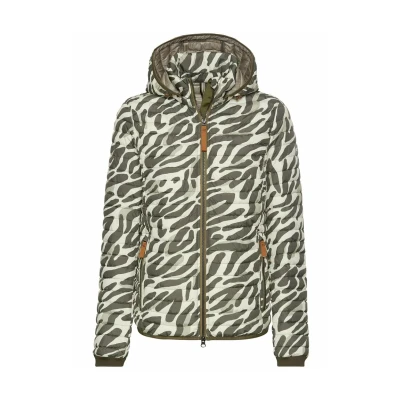 Abbildung von camel active Winterjacke, Damen, Größe: 36, Animal print