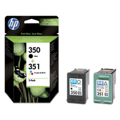 Abbildung von HP 350+351 (SD412EE) Schwarz + 3 Farben Druckerpatrone Multipack