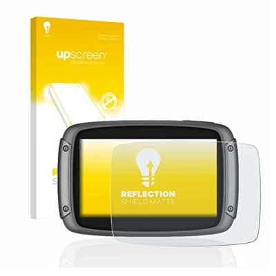 Abbildung von upscreen Entspiegelungs Schutzfolie für TomTom Rider 500/550 Displayschutz Folie Matt [Anti Reflex, Anti Fingerprint]