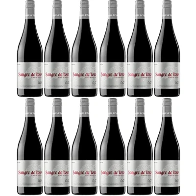 Abbildung von Miguel Torres Sangre de Toro Tinto 0.0 Rotwein alkoholfrei Wein trocken vegan Spanien Inkl. FeinWert E Book (12 x 0,75l)