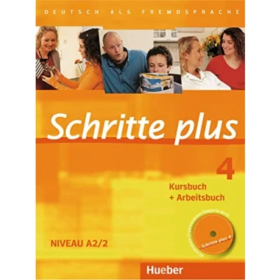 Abbildung von Schritte plus 4: Deutsch als Fremdsprache / Kursbuch + Arbeitsbuch mit Audio CD zum und interaktiven Übungen: Fremdsprache. Niveau A2/2