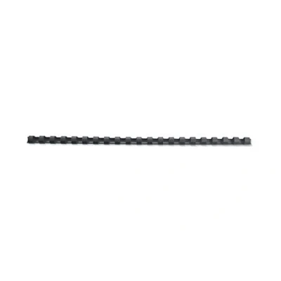 Abbildung von GBC Plastikbinderücken 10mm 21 Ringe schwarz VE=100 Stück