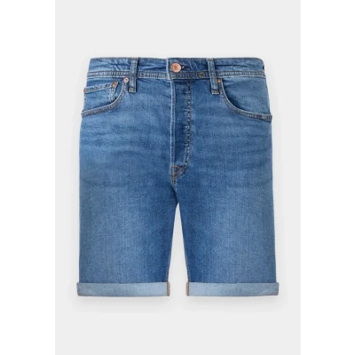 Abbildung von Jack &amp; Jones Jjirick Jjfox Jeans Shorts, Herren, Größe: Small, Blue denim