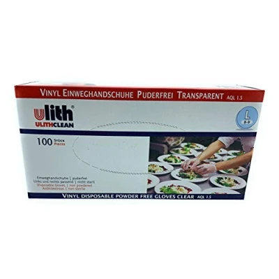 Abbildung von Ulith Einmalhandschuhe L transparent