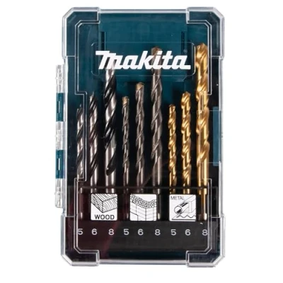 Abbildung von Makita Bohrersatz D 71962, (Makita Bohrer Sortiment, 1 tlg., im Kunststoffkoffer), Metall, Holz, Mauerwerk