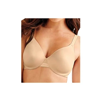 Abbildung von Bali Damen Bügel BH, EIN glatter U Vollschalen glättend &amp; kaschierend, Sanftes Taupe, 90C