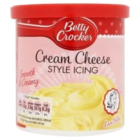 Abbildung von Betty Crocker Cream Cheese Style Icing 425g Käsecreme Kuchenglasur