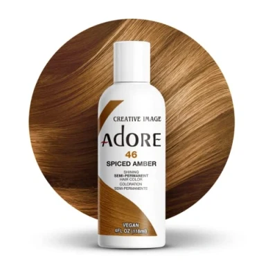 Abbildung von Adore Haartönung / Haarfarbe Semi Permament Color ,,46,, SPICED AMBER