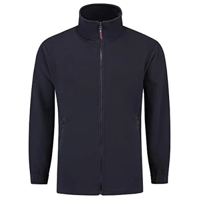 Abbildung von Tricorp 301002 Casual Fleece Jacke, 100% Polyester, 320g/m², Marine, Größe 3XL
