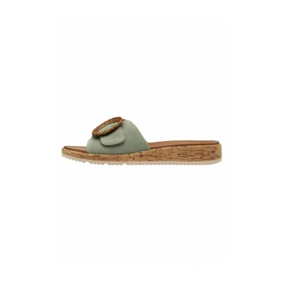 Abbildung von Tamaris Pantolette Damen Elegant grün,EU 37