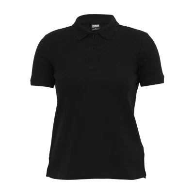 Abbildung von Urban Classics Poloshirt, Damen, Größe: Medium, Black