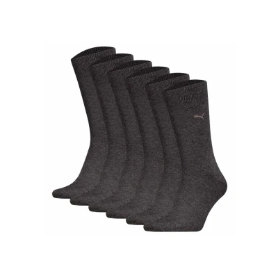 Abbildung von Puma 6ER PACK LOGO Socken, Herren, Größe: 39 42, Grau