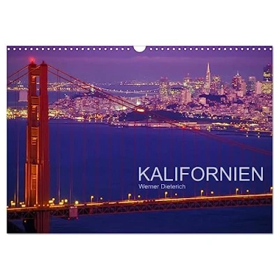 Abbildung von KALIFORNIEN (Wandkalender 2025 DIN A3 quer), CALVENDO Monatskalender