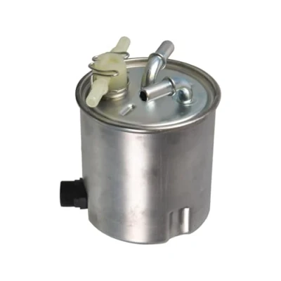 Abbildung von FEBI BILSTEIN 180012 Kraftstofffilter Leitungsfilter, ohne Wassersensor mit Ventil NISSAN: Qashqai / Qashqai+2 I, X Trail, NV200 Evalia Bus