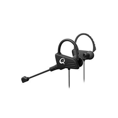 Abbildung von QPAD QH 5 Esports Gaming Earbuds, In Ear Headset, Earphones, Ohrhörer, Kopfhörer für PC, Laptop, Playstation 4 PS4, Xbox One, Nintendo Switch, Mobile Geräte, 10mm Stereo Sound, 3.5mm Stecker, Schwarz