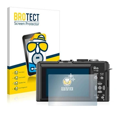 Abbildung von BROTECT Entspiegelungs Schutzfolie für Panasonic Lumix DMC LX3 (2 Stück) Matte Displayschutz Folie, Anti Reflex, Fingerprint