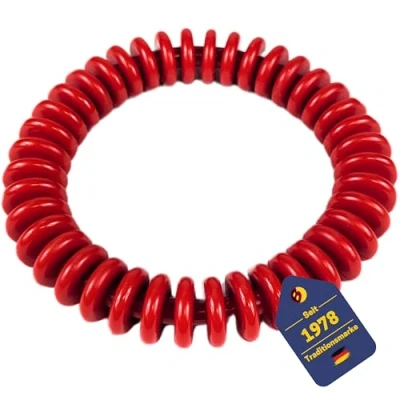 Abbildung von BEST SPORTING Tauchringe für Kinder 14 cm I Tauchringe, ideal Seepferdchen und Co. Tauchspielzeug Set Tauchring (Lamellen Rot)