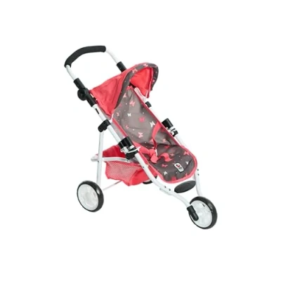 Abbildung von CHIC2000 Puppenbuggy Jogging Buggy Lola, Butterfly, mit klappbarem Verdeck