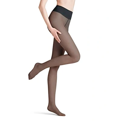 Abbildung von FALKE Damen Vitalize 20 DEN W TI Transparent mit Kompression 1 Stück Strumpfhose, Grau (Graphite 3146), M L