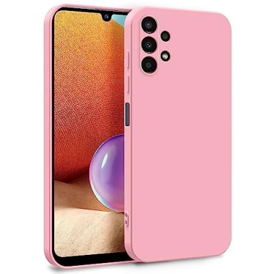 Abbildung von MyGadget Hülle für Samsung Galaxy A32 5G Zweilagige Handyhülle mit Kameraschutz Cover Innenfutter &amp; Silikon außen Rosa