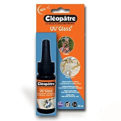 Abbildung von Cléopâtre Modellierwerkzeug UV Gießharz &#039;Cléopâtre Resin UV&#039;Glass&#039;, 25 oder 100g auswählbar