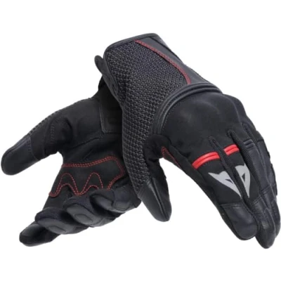 Abbildung von Dainese Namib Gloves, Sommer Motorradhandschuhe, mit elastischem und belüftetem Stoff, Touchscreen, Mann, Schwarz/Schwarz, XXXL