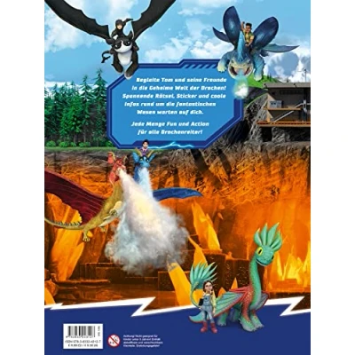 Abbildung von Dragons: Die 9 Welten: Rätseln und Stickern für Drachenreiter: Activitybuch mit