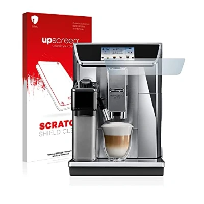 Abbildung von upscreen Schutzfolie für DeLonghi PrimaDonna Elite Experience ECAM656.85.MS Kristall klar, Kratzschutz, Anti Fingerprint