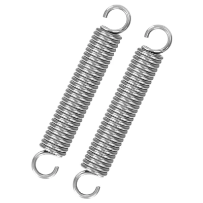 Abbildung von GUNGY Zugfedern mit Haken Edelstahl Zugfeder Spannfeder 100mm Außendurchmesser 16mm Drahtdurchmesser 2,5mm Maximale Zugkraft 19kg 2,5x16x100mm 2 Stück