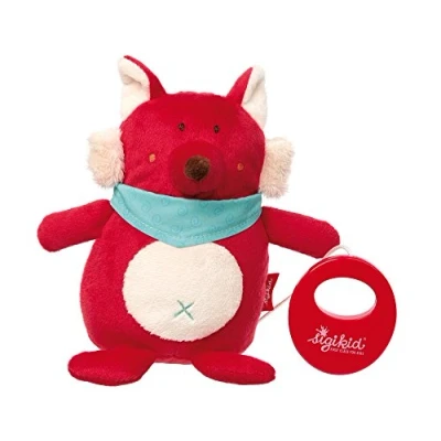 Abbildung von sigikid Fuchs Kuscheltier für Kinder, Größe: One Size, Rot