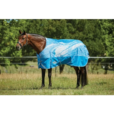 Abbildung von Weatherbeeta Decke Swirl Marble Comfitec Plus Dynamic II Standard Neck Medium Blau 145/195