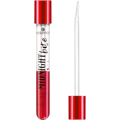 Abbildung von essence MIDNIGHT bite bi phase lip oil, Lippenbalsam, Nr. 01, pflegend, mit Ölen, glänzend, transluzent, vegan, ohne Parabene, Mikroplastikpartikel, Nanopartikel frei, 1er Pack (4ml)