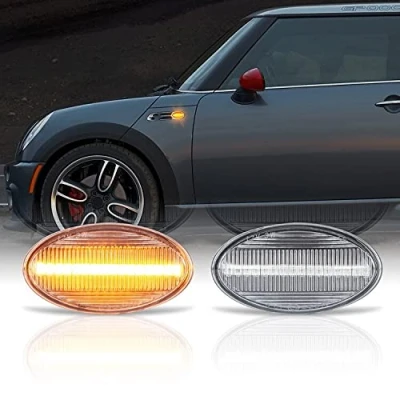 Abbildung von LED SEITENBLINKER passend für BMW Mini R50 R52 R53 KLARGLAS