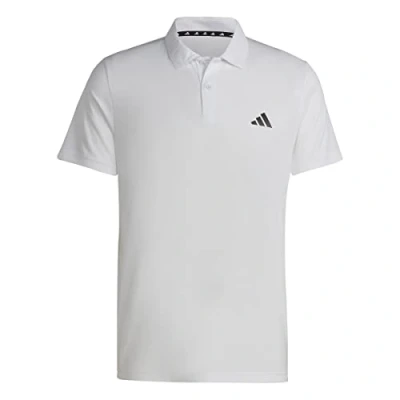 Abbildung von adidas Herren Train Essentials Training Polo Shirt, White/Black, 3XL