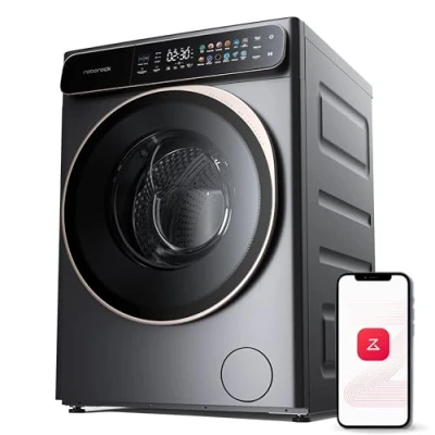 Abbildung von roborock Zeo One Waschtrockner 10 kg Waschen &amp; 6 Trocknen Cycle Trocknungstechnologie RR Seafarer Wasch Trockenalgorithmus LintClear Selbstreinigungssystem Automatische Dosierung