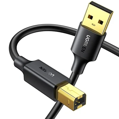 Abbildung von UGREEN USB A zu BM 1,5m Drucker Kabel