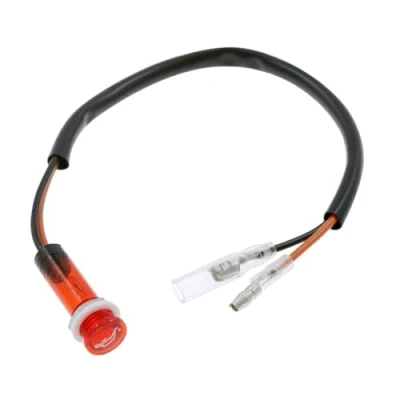 Abbildung von PW Kontrollleuchte Öl, Motorrad, rot, 12mm, 12V/2W, Schraubbefestigung