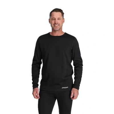 Abbildung von Spyder Charger CREW Sweatshirt, Herren, Größe: XL, Black