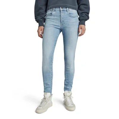 Abbildung von G Star Lhana Skinny Jeans Fit, Damen, Größe: 26x28, Sun faded saru blue