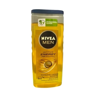 Abbildung von NIVEA Duschgel Men &quot;Active Energy&quot; für Körper,Gesicht und Haar 250ml