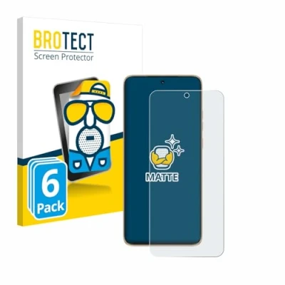 Abbildung von BROTECT Entspiegelungs Schutzfolie für Motorola Edge 50 Neo (6 Stück) Matte Displayschutz Folie, Anti Reflex, Fingerprint