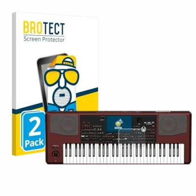 Abbildung von BROTECT Entspiegelungs Schutzfolie für KORG Pa1000 (2 Stück) Matte Displayschutz Folie, Anti Reflex, Fingerprint