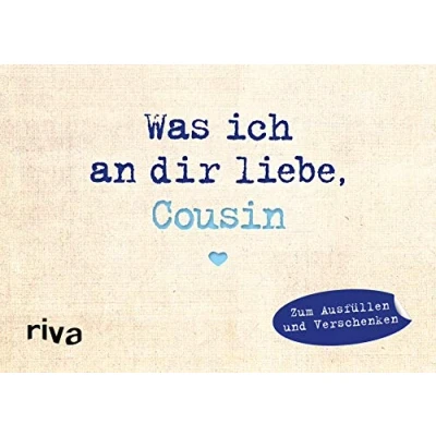 Abbildung von Was ich an dir liebe, Cousin Miniversion: Zum Ausfüllen und Verschenken