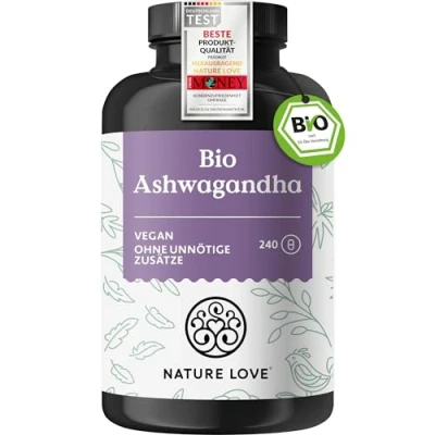 Abbildung von Ashwagandha Bio 240 Kapseln Nature Love St