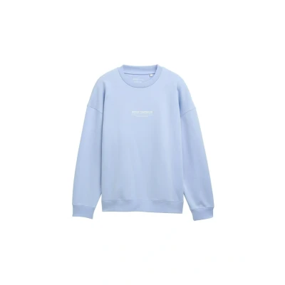 Abbildung von TOM TAILOR Denim Herren 1045579 Sweatshirt, 11486 Brunnera Blue, XL