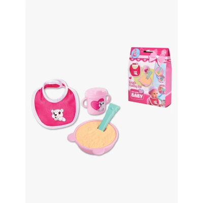 Abbildung von SIMBA Puppen Pflegecenter Puppe New Born Baby Zubehör magisches Fütterset 105560515