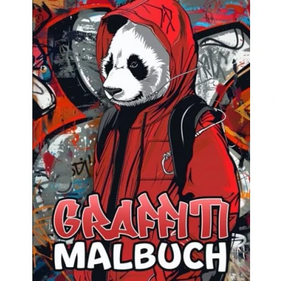 Abbildung von Graffiti Malbuch: Kunst Malbuch für Erwachsene und Jugendliche 50 Urbanen Motiven zur Entspannung ( Street Art )
